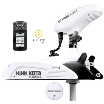 Minn Kota Riptide Terrova 112Lbs 87" IPLink - Discesa Manuale Gambo Extra lungo