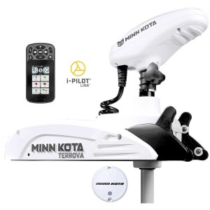 Minn Kota Riptide Terrova 112Lbs 87" IPLink - Discesa Manuale Gambo Extra lungo