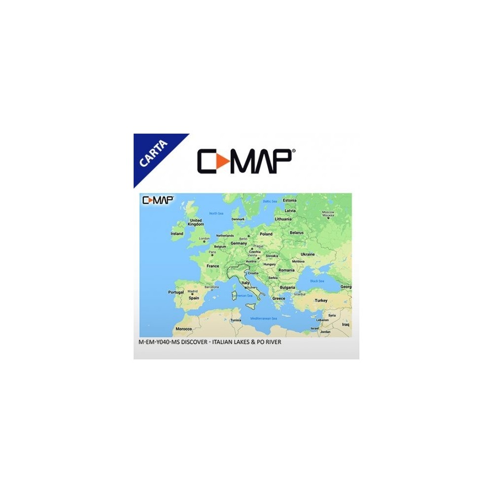 Cartografia C-Map Discover Local (zona a scelta)
