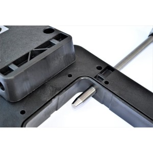 Haswing Piastra sgancio rapido Cayman B 80lb - Nuova versione