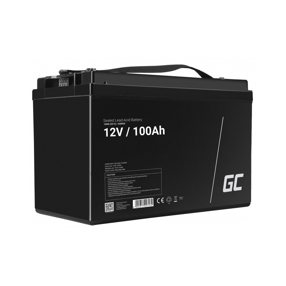 Batteria AGM 12V 100Ah Batteria per barca