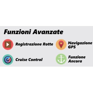 Haswing Cayman-B GPS 80lb 24V gambo 98"(250cm) - Funzione Ancora V 1.6