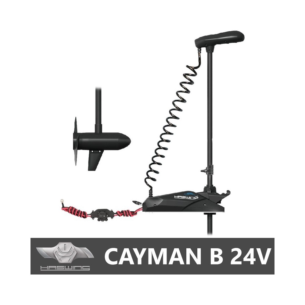 Haswing Cayman-B GPS 80lb 24V gambo 98"(250cm) - Funzione Ancora V 1.6