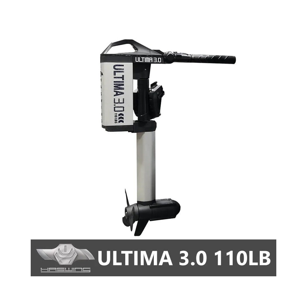 Haswing linea Ultima 3.0 24v 110lb lunghezza palo 76cm batteria litio integrata