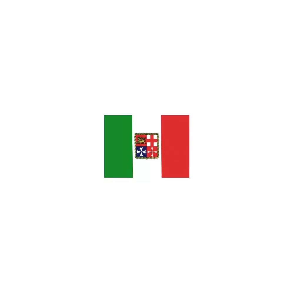 BANDIERA ADESIVA ITALIA 12X16