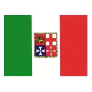 BANDIERA ADESIVA ITALIA 12X16