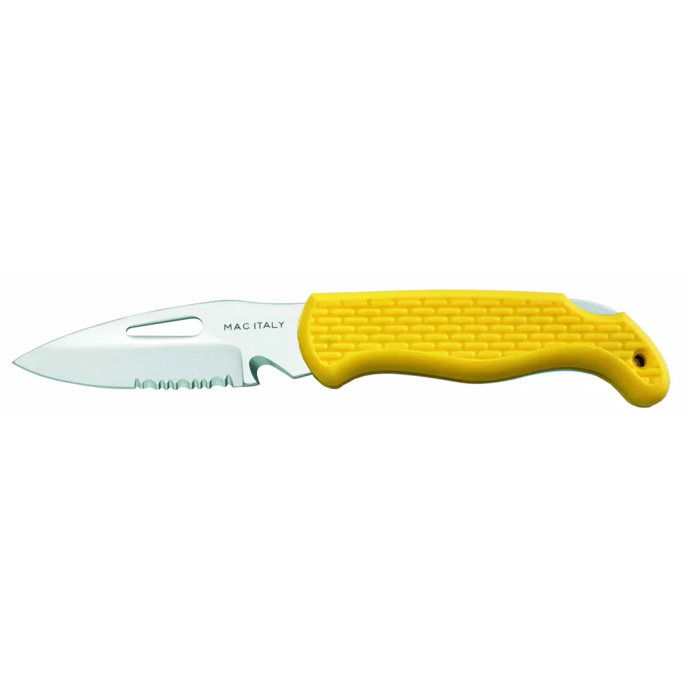 COLTELLO NAUTICA A87B GIALLO