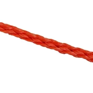 TRECCIA POLIETILENE ARANCIO MM.10