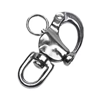 MOSCHETTONE A SCATTO INOX MM.12
