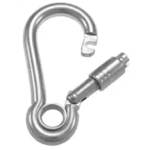 MOSCHETTONE INOX APERT.FUORI MM.100