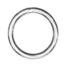ANELLO SALDATO INOX LUCIDO MM.5X30