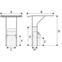 T-TOP INOX DIONISO 1400