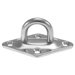 BASETTA INOX ROMBOIDALE MM 40X64