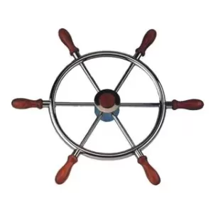 RUOTA TIMONE INOX DIAM.50