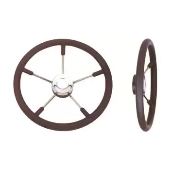 VOLANTE POLIURETANO GRIGIO DIAM.35