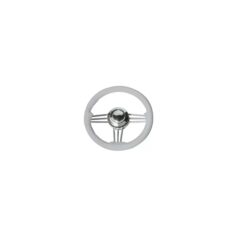 VOLANTE INOX IMPUGNAT. BIANCA CM.35