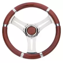 VOLANTE INOX IMP.MOGANO DIAM.35