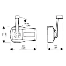 SCATOLA MONOLEVA C/BLOCCO B89 AVORI