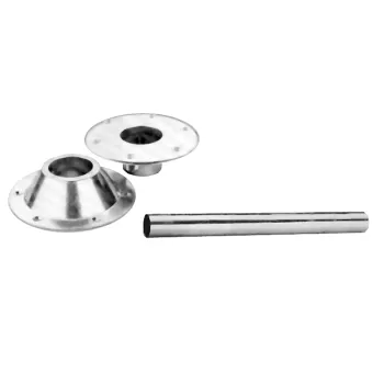 SUPPORTO X TAVOLO CONICO ALLUMINIO