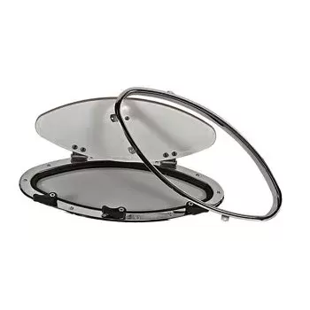 OBLO" INOX ELLITTICO MM 460