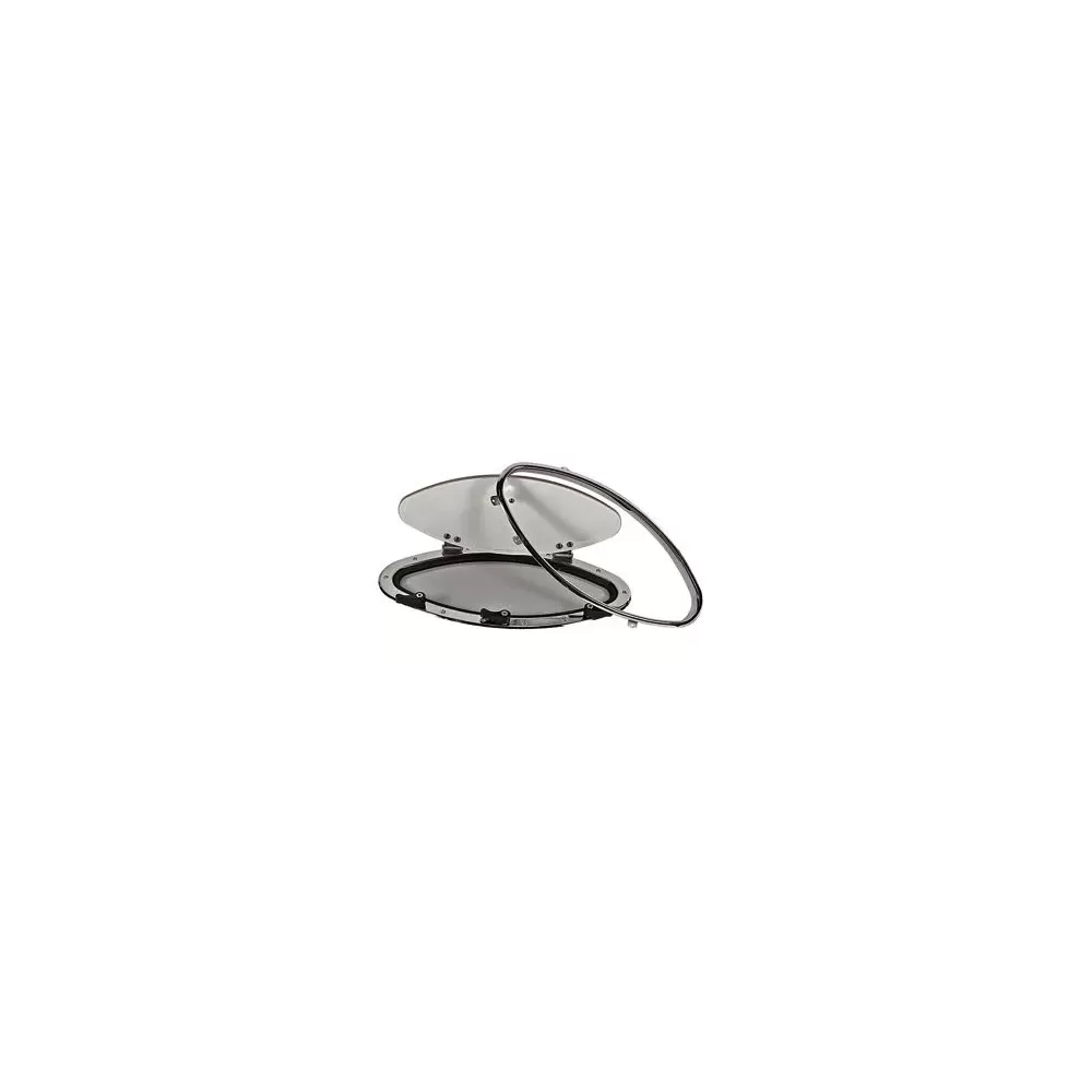 OBLO" INOX ELLITTICO MM 460