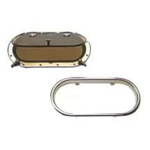 OBLO" OVALE INOX MM.460X260