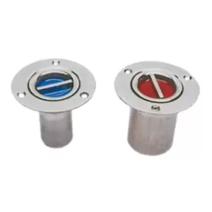 TAPPO WATER INOX AZZURRO