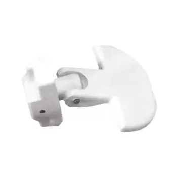 MANIGLIA X SPORTELLI IN ABS BIANCO