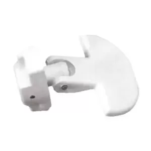 MANIGLIA X SPORTELLI IN ABS BIANCO