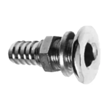 SCARICO IN ACCIAIO INOX DA 1/2"