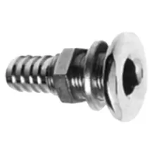 SCARICO IN ACC. INOX DA 1" X 30 MM.
