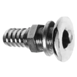 SCARICO IN ACC. INOX DA 1" X 30 MM.