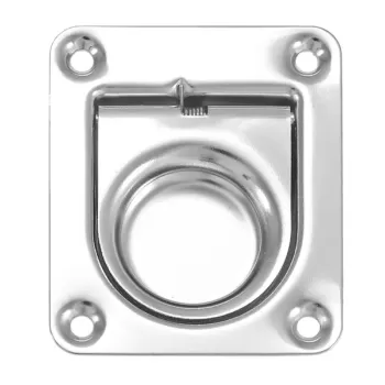 MANIGLIA A FILO MM.64X57 IN AC.INOX