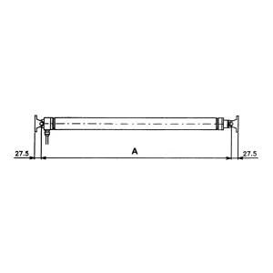 ATTUATORE AV 6012 CORSA MM.600 12/V