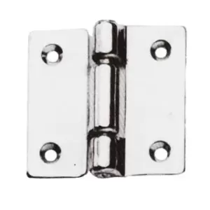 CERNIERA A LIBRO IN OTTONE CROMATO