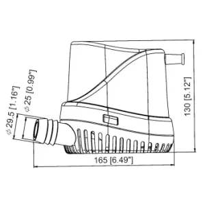 POMPA SENTINA AUTOM.TMC 1000 12V