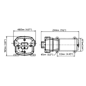 POMPA AUTOCLAVE 17 LT/MIN 12V