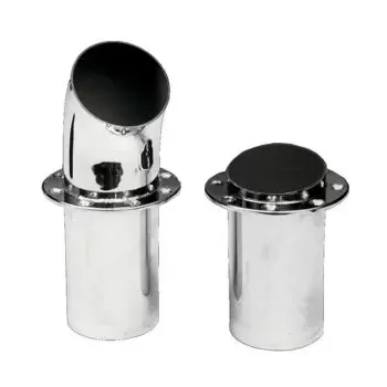 TERMINALE S.CURVO MM.40 ACC.INOX
