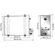 BOILER 16L 1200W C/SCAMBIATORE