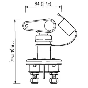 STACCABATTERIA 100 AMP.