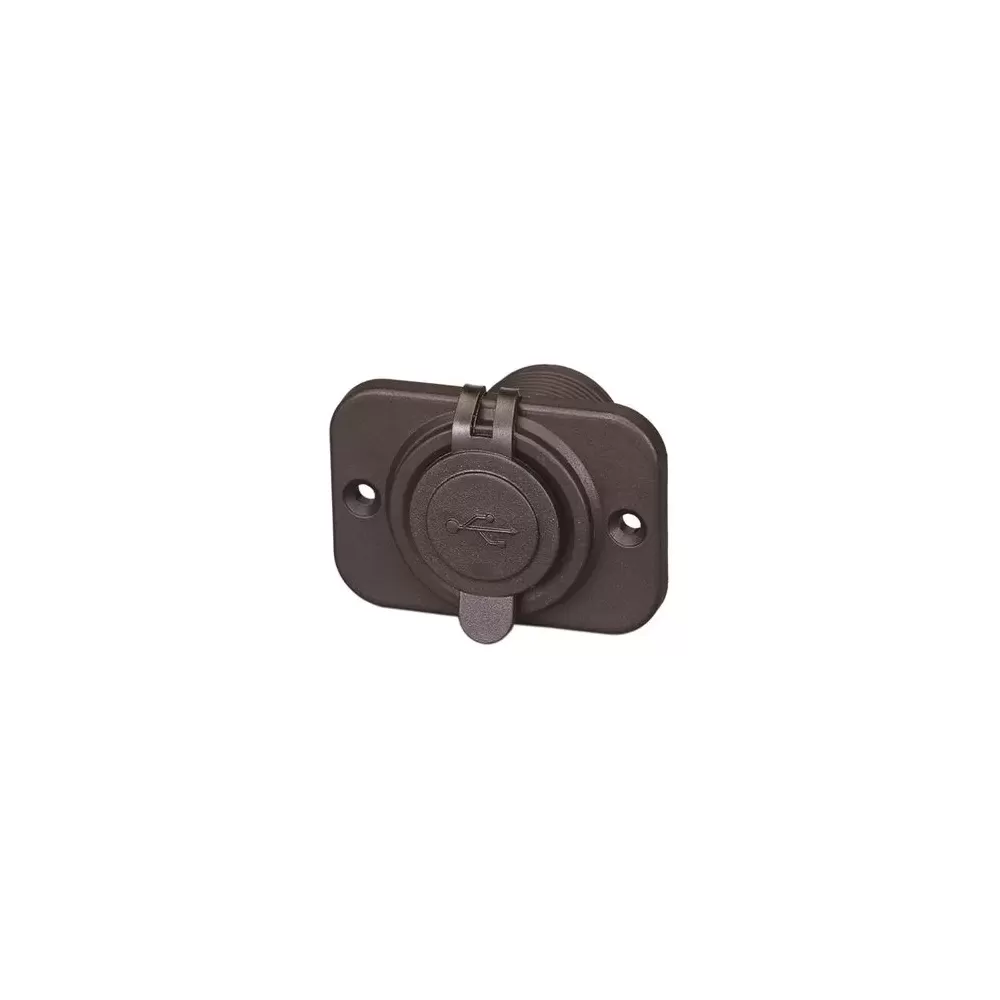 PRESA USB PASSANTE CON PIASTRINA
