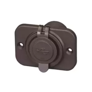 PRESA USB PASSANTE CON PIASTRINA