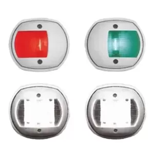 FANALE TONDO PRUA BIANCO 225