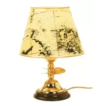 LAMPADA IN OTTONE DA TAVOLO