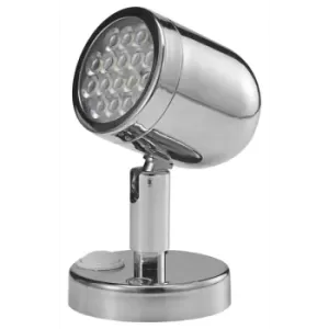 LUCE LETTURA LED IN ACCIAIO INOX