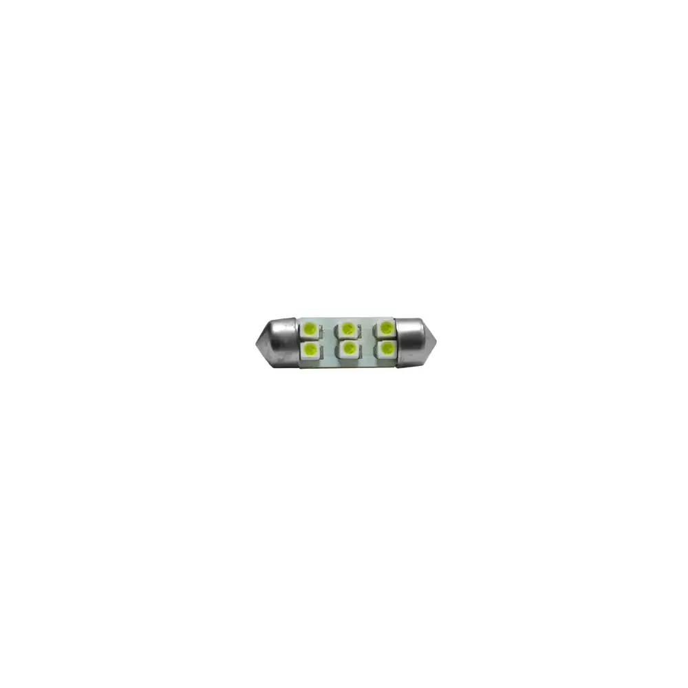 LAMPADINA A SILURO 6 LED 12V