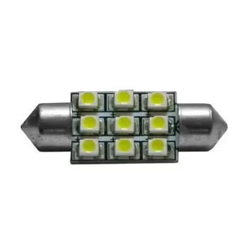 LAMPADINA A SILURO 9 LED 12V
