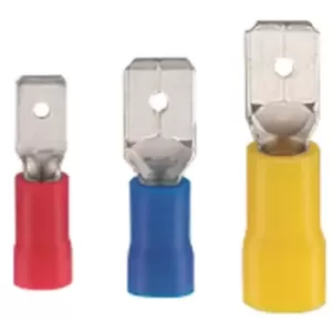 TERMINALI D.4,4MM - B.2,9MM BLU