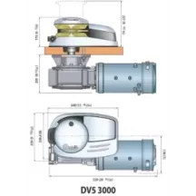 SALPA ANCORA DAVE 3000W 24V C/CAMP.