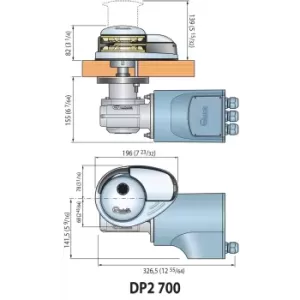 SALPA ANCORA DP2 700 WATT C/CAMPANA
